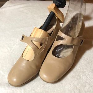 Beautifeel heels stacked wood